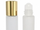 10ml霧面管瓶 PP珠 金蓋-短