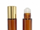 10ml茶色管瓶 PP珠 金蓋-短