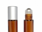 10ml茶色管瓶 鋼珠 銀蓋-短